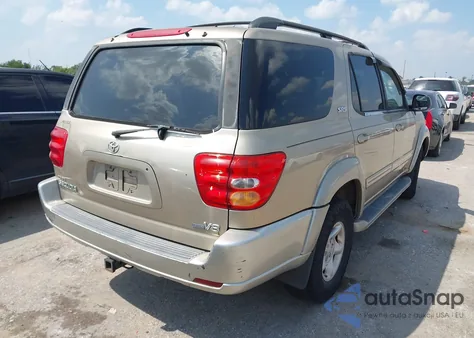 2001 Toyota Sequoia Sr5 V8 z USA, uszkodzony, nr VIN 5TDZT34A91S047951